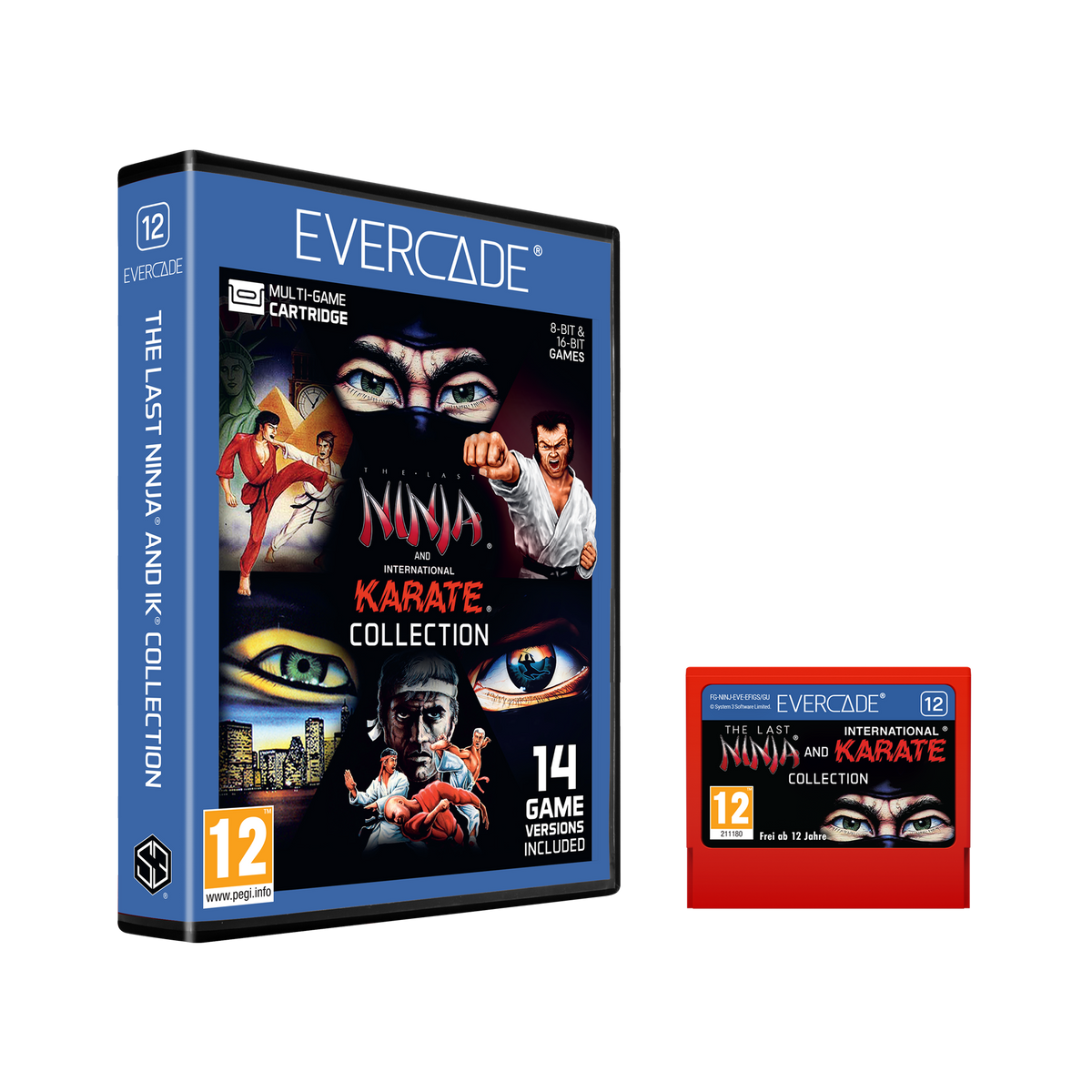 Evercade - The Last Ninja and IK Collection - Zestaw Gier Retro