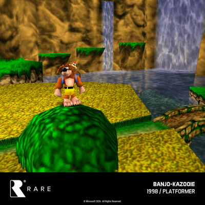 Evercade - Banjo-Kazooie Double Pack - Zestaw Gier Retro