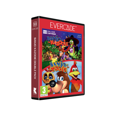 Evercade - Banjo-Kazooie Double Pack - Zestaw Gier Retro