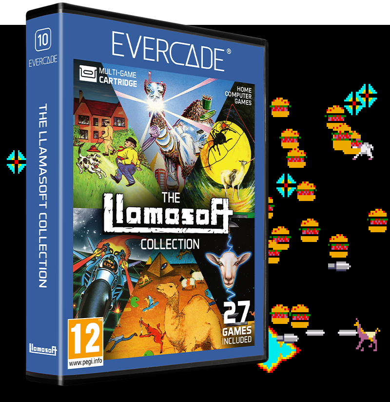 Evercade - The Llamasoft Collection - Zestaw Gier Retro