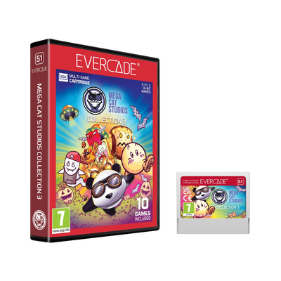 Evercade - Mega Cat Studios Collection 3 - Zestaw Gier Retro