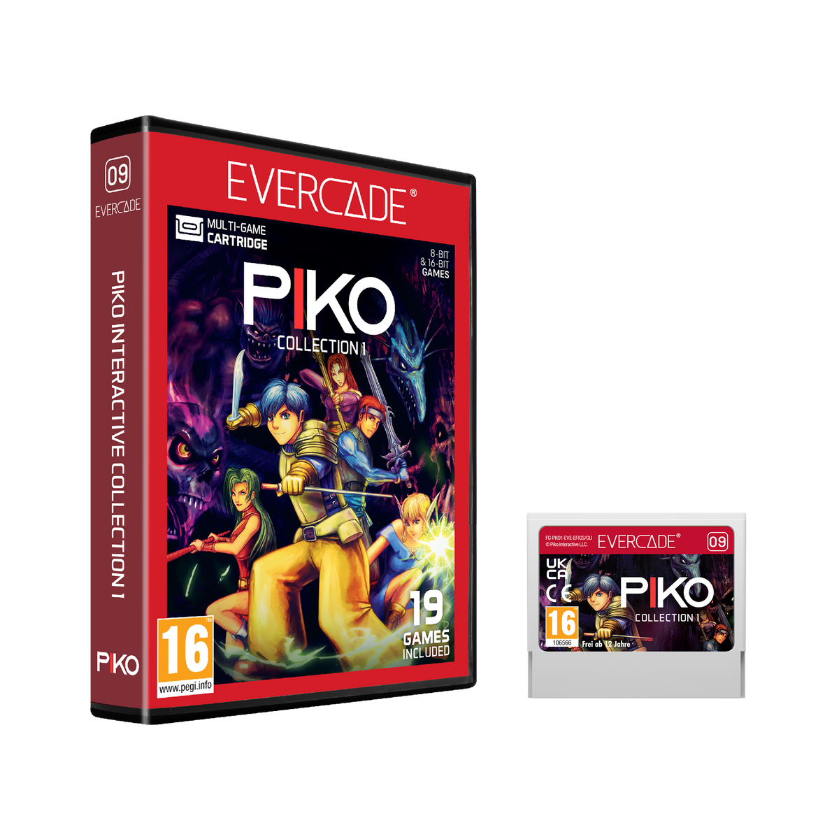 Evercade - Piko Interactive Collection 1 - Zestaw Gier Retro