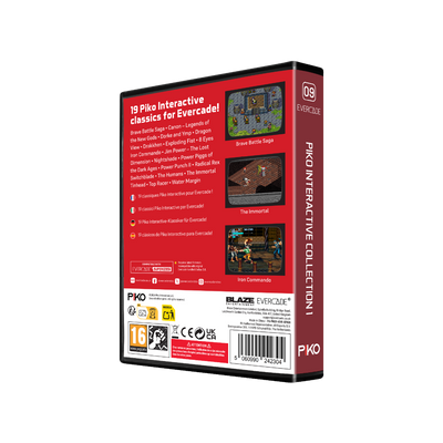 Evercade - Piko Interactive Collection 1 - Zestaw Gier Retro