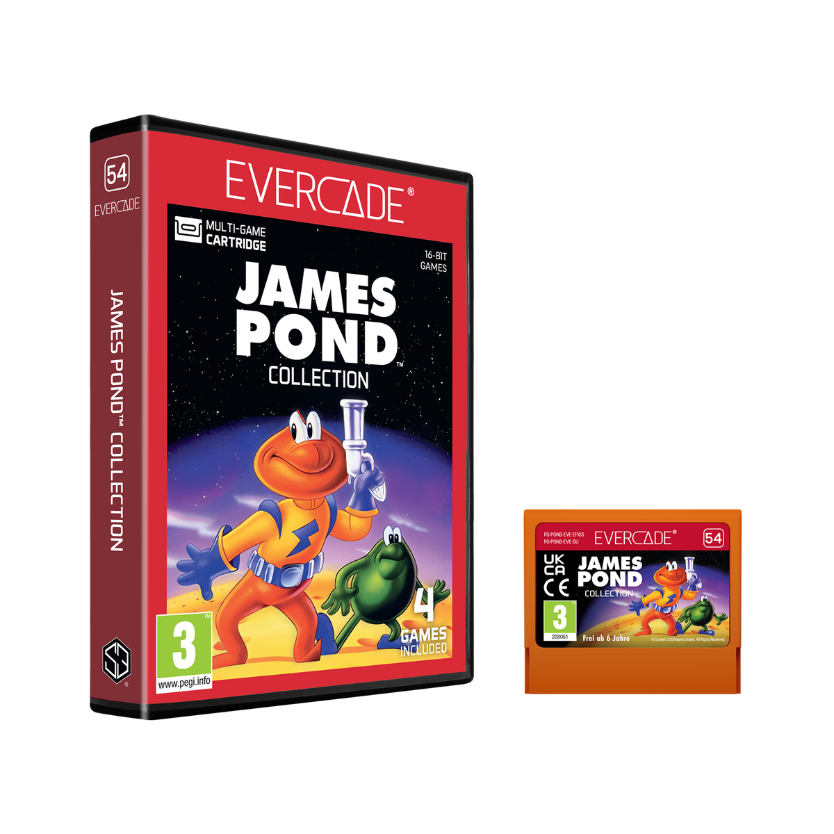 Evercade - James Pond Collection - Zestaw Gier Retro