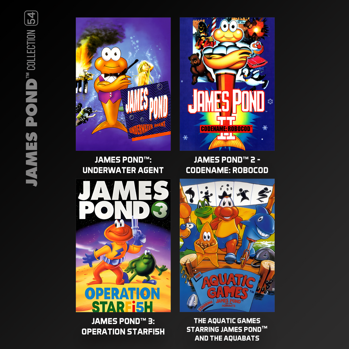Evercade - James Pond Collection - Zestaw Gier Retro