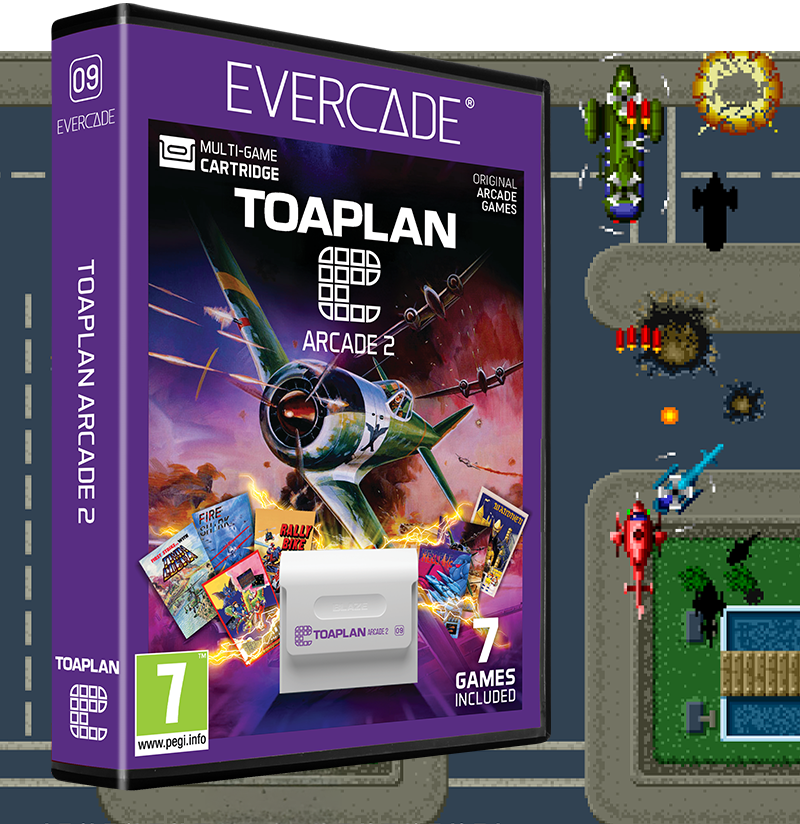 Evercade - Toaplan Arcade 2 - Zestaw Gier Retro