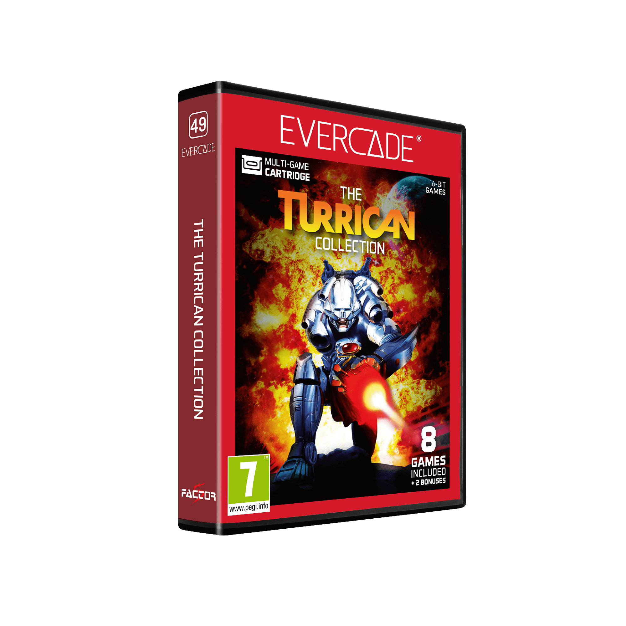 Evercade - The Turrican Collection - Zestaw Gier Retro