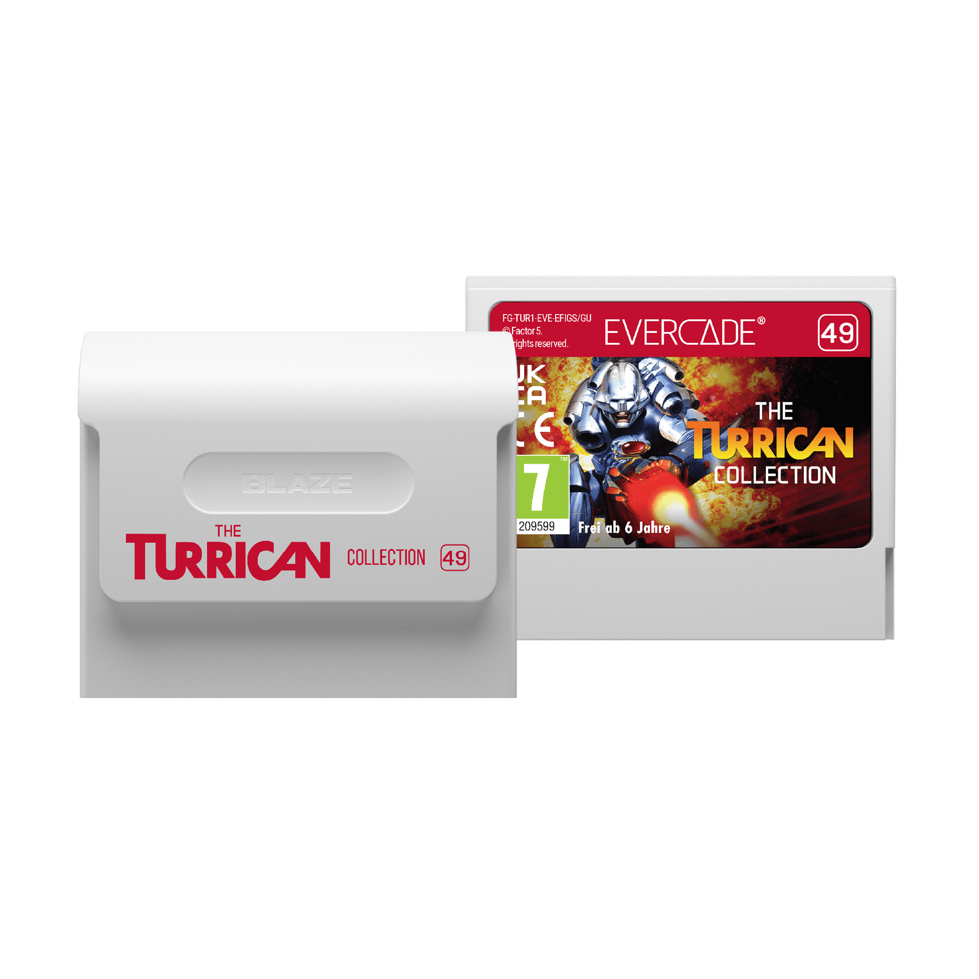 Evercade - The Turrican Collection - Zestaw Gier Retro