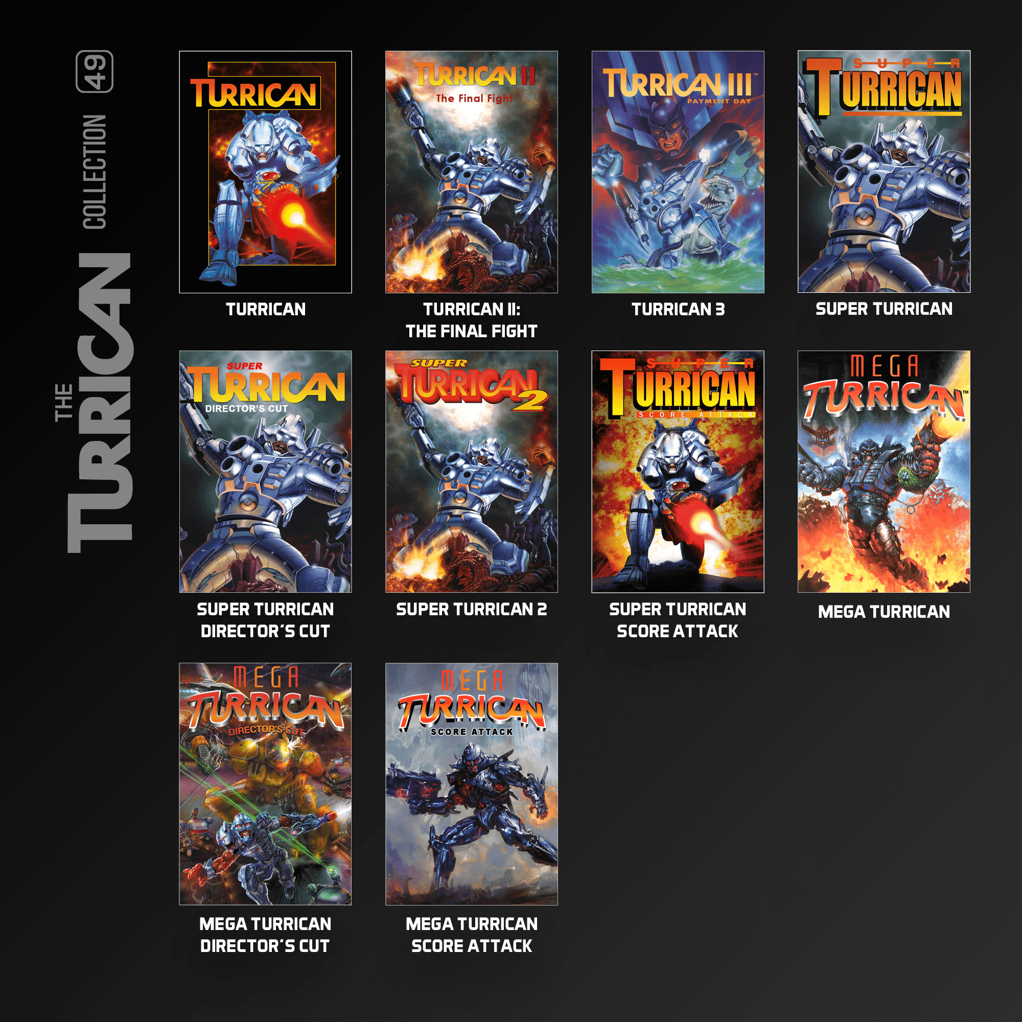 Evercade - The Turrican Collection - Zestaw Gier Retro
