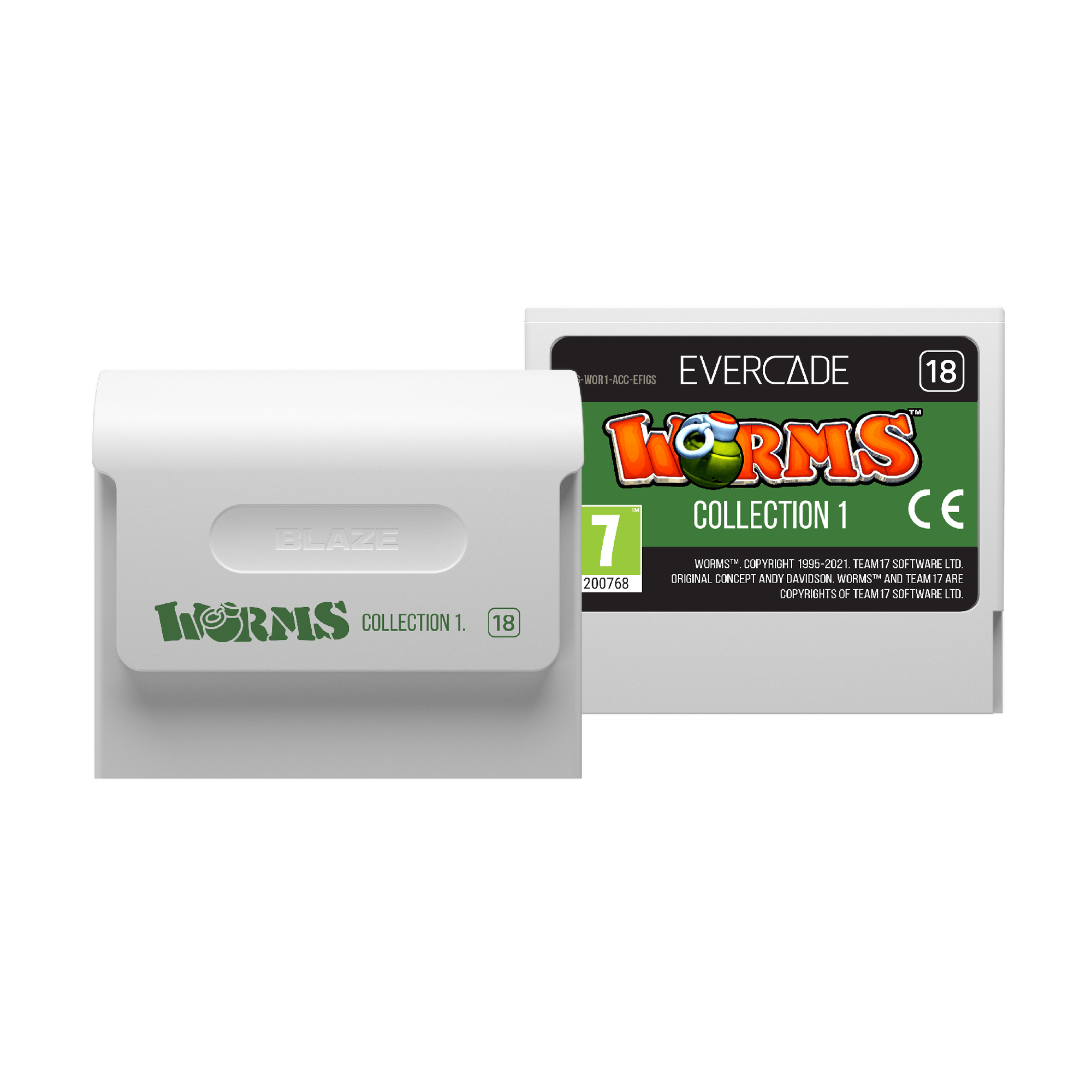 Evercade - Worms Collection 1 - Zestaw Gier Retro