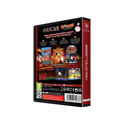 Evercade - Worms Collection 1 - Zestaw Gier Retro