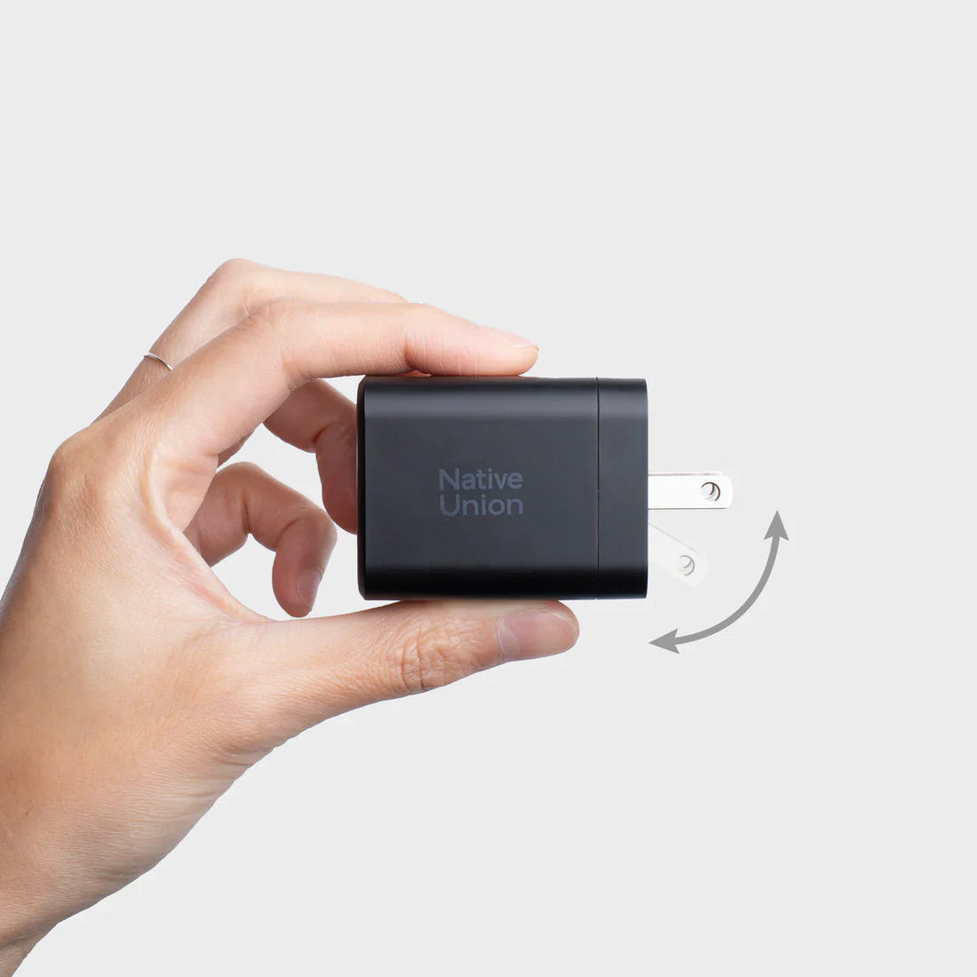 Native Union - Fast GaN Charger PD 45W 1C+1A - Ładowarka Dwuportowa PD 45W 1C+1A
