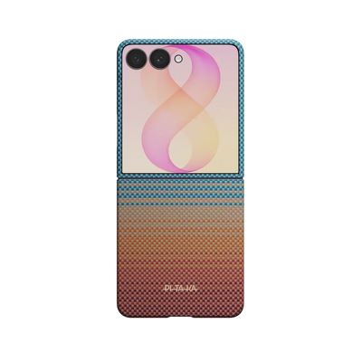 PITAKA - Edge Case Sunset 2.0 California Dream-01 for Galaxy Z Flip8 - Ultracienkie Etui do Samsunga