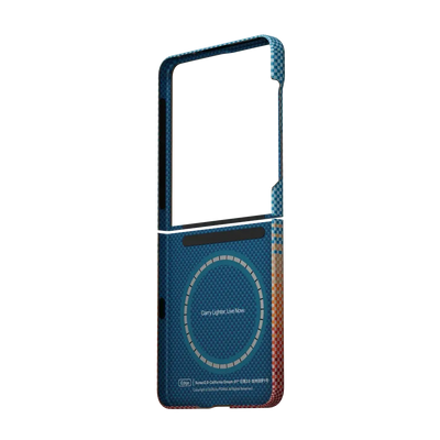 PITAKA - Edge Case Sunset 2.0 California Dream-01 for Galaxy Z Flip8 - Ultracienkie Etui do Samsunga