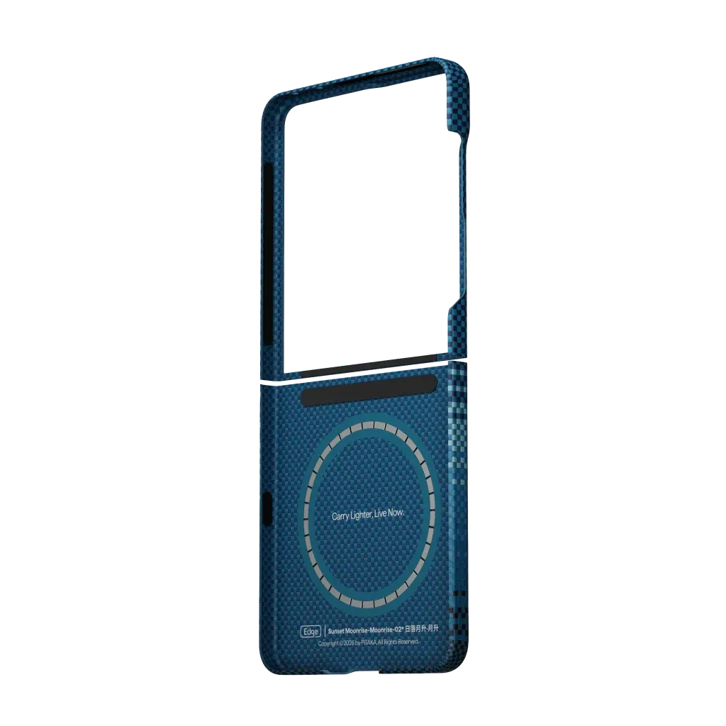 PITAKA - Moment Moonrise Edge Case for Galaxy Z Flip8 - Ultracienkie Etui do Samsunga