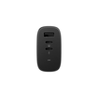 Native Union - Fast GaN Charger PD 67W - Ładowarka Trzyportowa GaN PD 67W