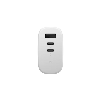 Native Union - Fast GaN Charger PD 67W - Ładowarka Trzyportowa GaN PD 67W