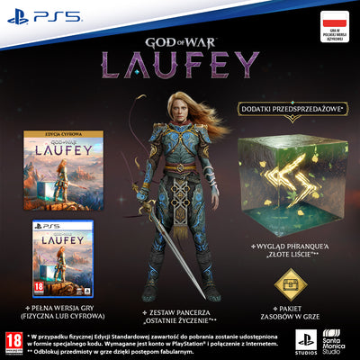 Sony PlayStation - God of War Laufey™ Edycja Standardowa - Gra na PlayStation 5 z Polskim Dubbingiem