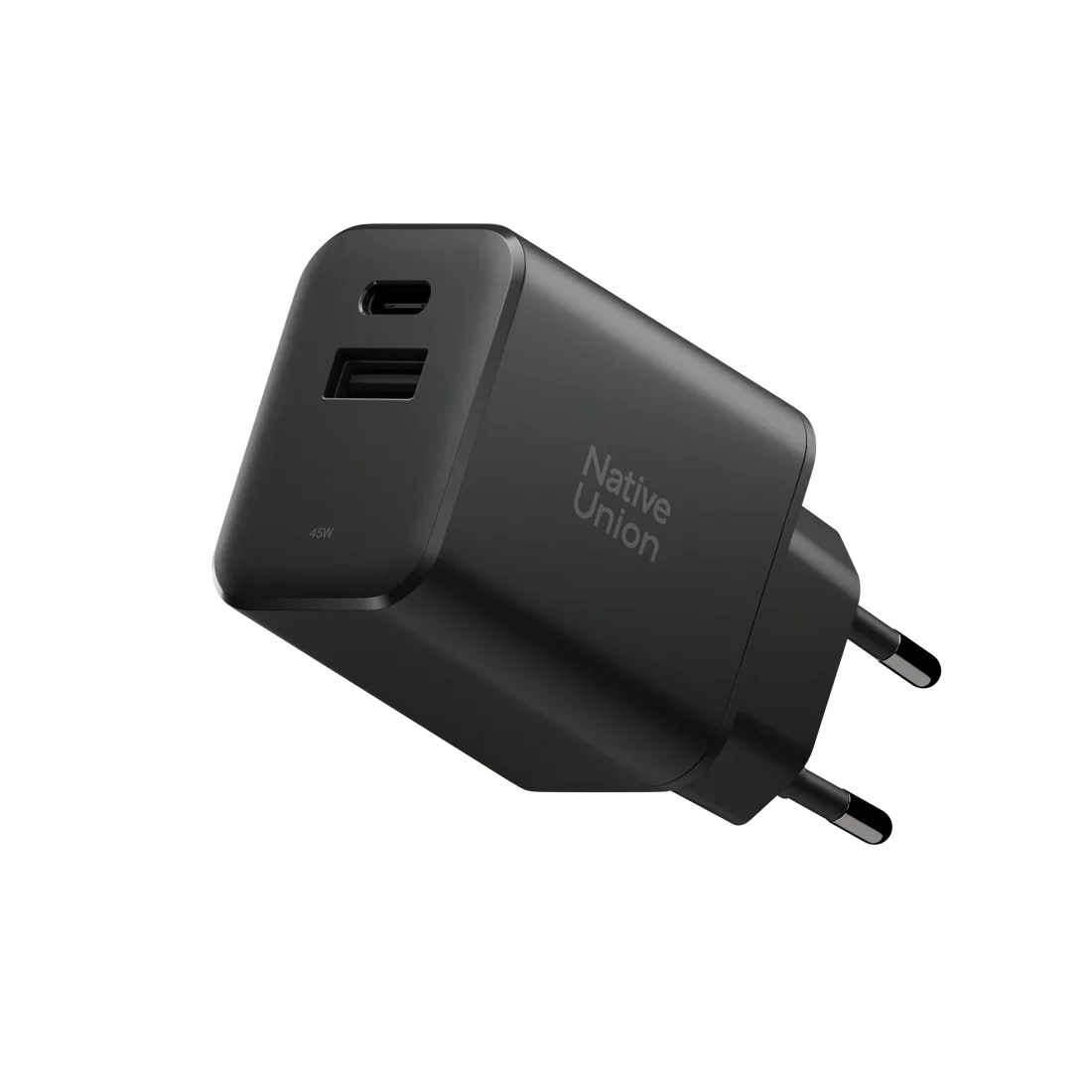 Native Union - Fast GaN Charger PD 45W 1C+1A - Ładowarka Dwuportowa PD 45W 1C+1A