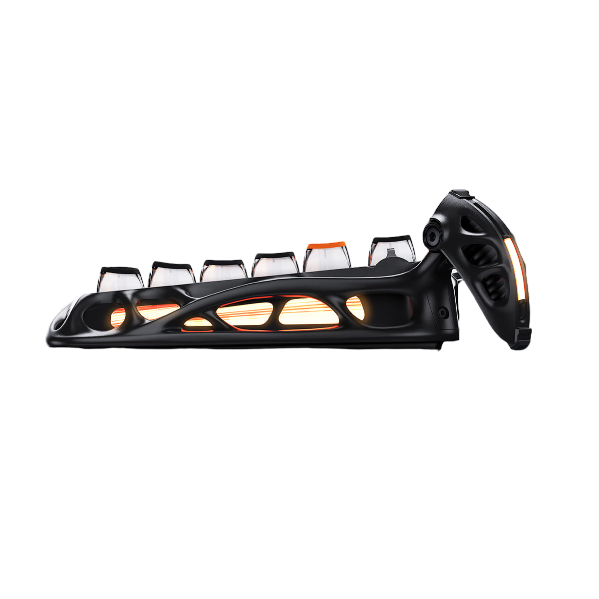 GravaStar - Mercury K1 Pro CyberFlare Wireless Mechanical Keyboard - Bezprzewodowa Klawiatura Mechaniczna