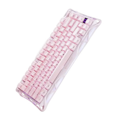 GravaStar - Mercury K1 Sakura Pink Wireless Mechanical Keyboard - Bezprzewodowa Klawiatura Mechaniczna