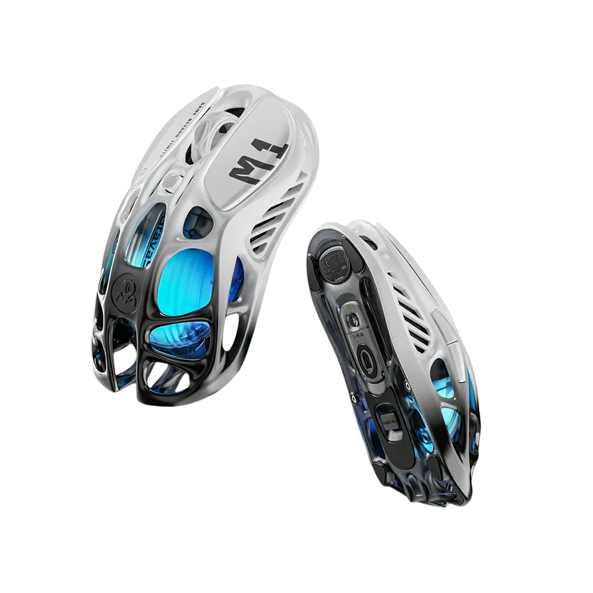 GravaStar - Mercury M1 Pro Gradient Black - Wireless Gaming Mouse - Bezprzewodowa Myszka Gamingowa