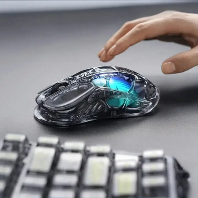 GravaStar - Mercury M2 Stealth Black Wireless Gaming Mouse - Bezprzewodowa Mysz Gamingowa