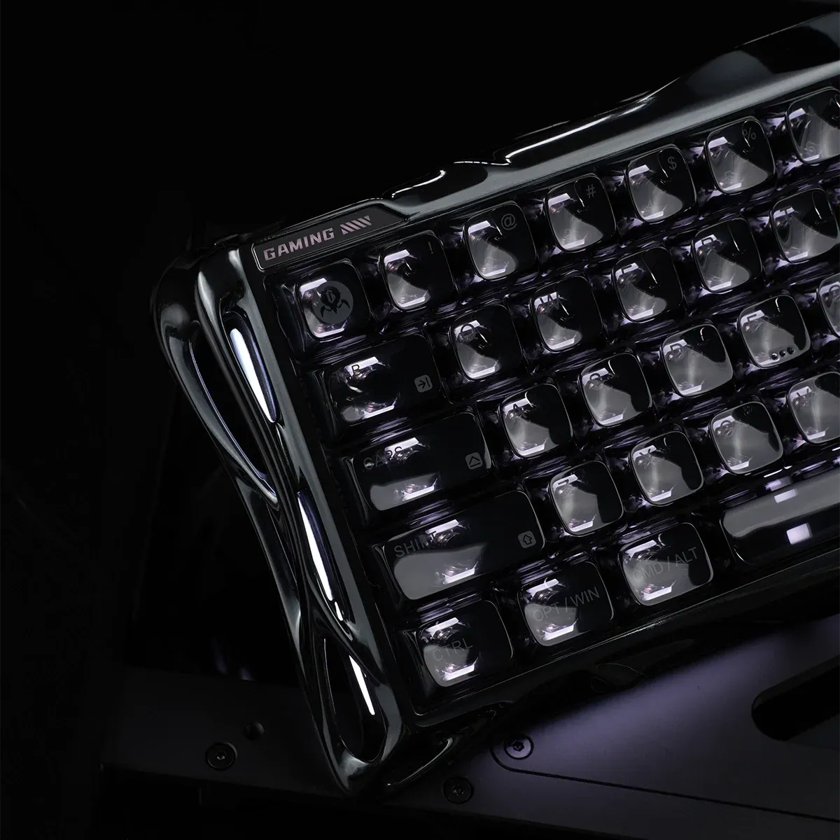 GravaStar - Mercury V60 Ultra HE Keyboard Obsidian Black - Magnetyczna Klawiatura Gamingowa