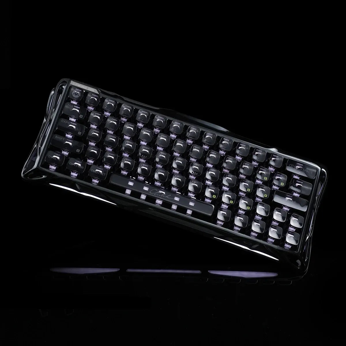 GravaStar - Mercury V60 Ultra HE Keyboard Obsidian Black - Magnetyczna Klawiatura Gamingowa