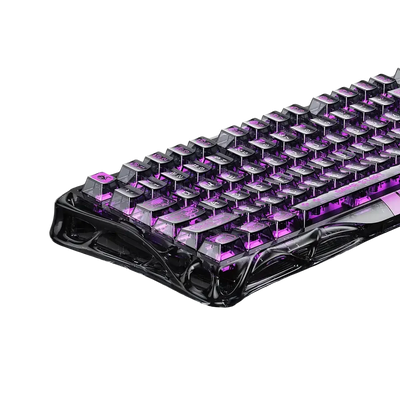GravaStar - Mercury V75 Lite Transparent Black Wired Magnetic Keyboard - Przewodowa Klawiatura Magnetyczna