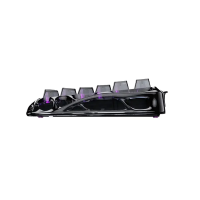 GravaStar - Mercury V75 Lite Transparent Black Wired Magnetic Keyboard - Przewodowa Klawiatura Magnetyczna