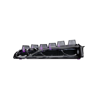 GravaStar - Mercury V75 Lite Transparent Black Wired Magnetic Keyboard - Przewodowa Klawiatura Magnetyczna