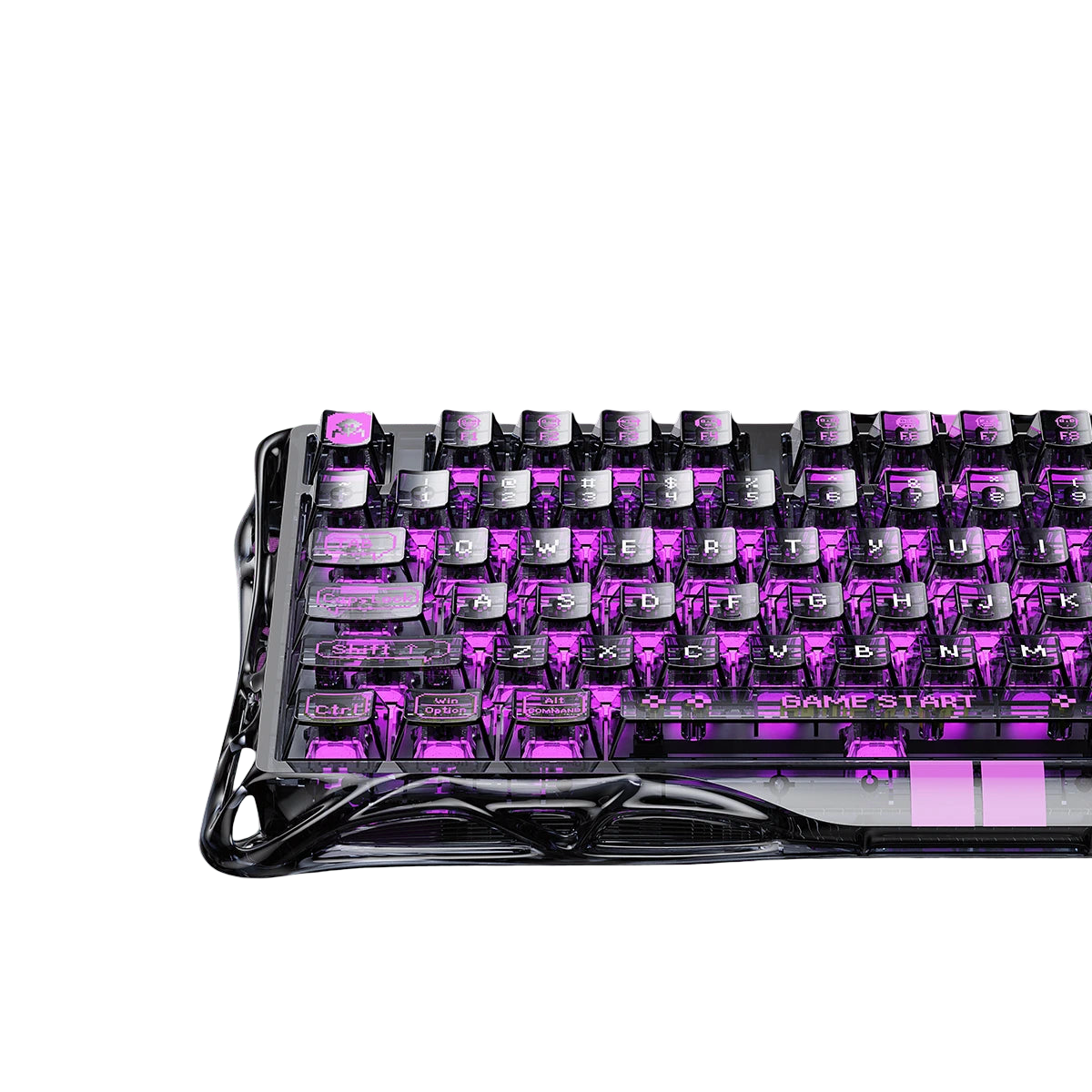GravaStar - Mercury V75 Lite Transparent Black Wired Magnetic Keyboard - Przewodowa Klawiatura Magnetyczna