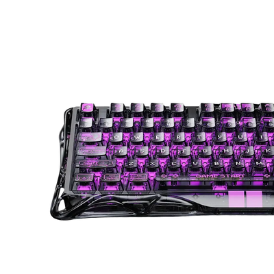 GravaStar - Mercury V75 Lite Transparent Black Wired Magnetic Keyboard - Przewodowa Klawiatura Magnetyczna