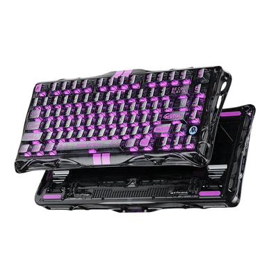GravaStar - Mercury V75 Lite Transparent Black Wired Magnetic Keyboard - Przewodowa Klawiatura Magnetyczna