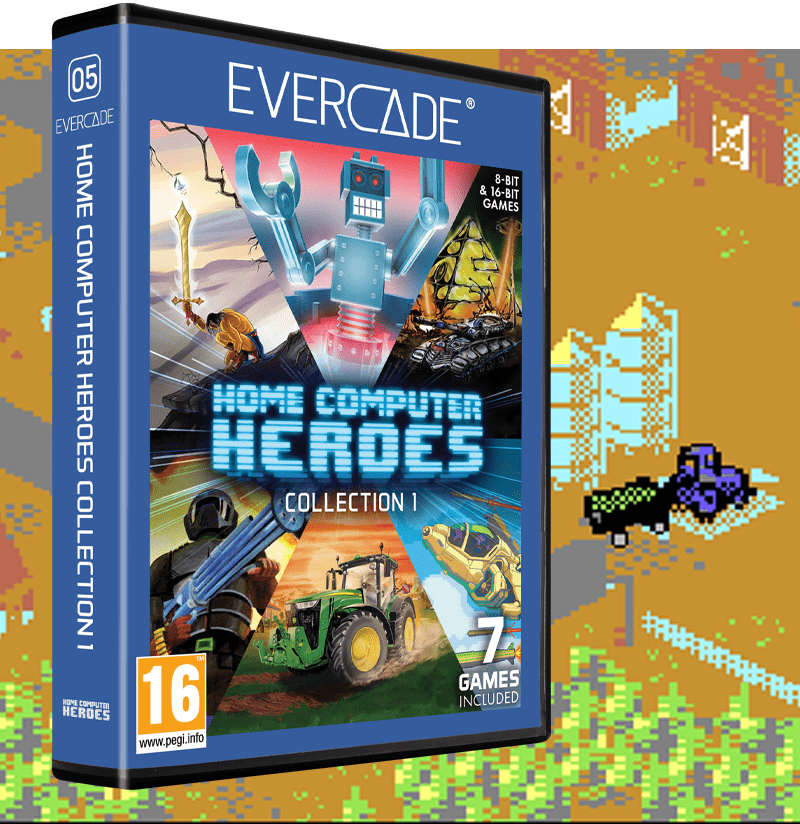 Evercade - Home Computer Heroes Collection 1 - Zestaw Gier Retro