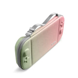 Etui ochronne do akcesoriów biurowych w pastelowych kolorach, z uchwytem.