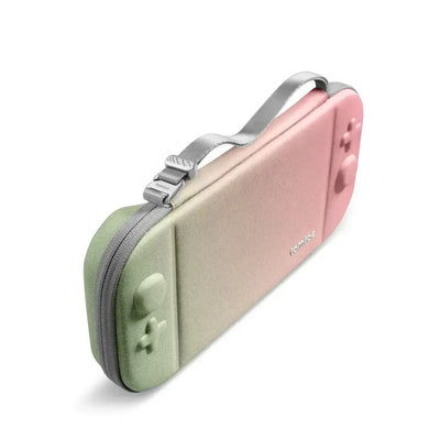 Etui ochronne do akcesoriów biurowych w pastelowych kolorach, z uchwytem.