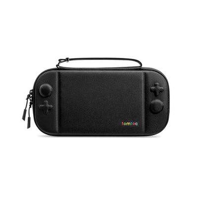 Czarny futerał na konsolę, etui podróżne z uchwytem, ochraniacz na Nintendo Switch