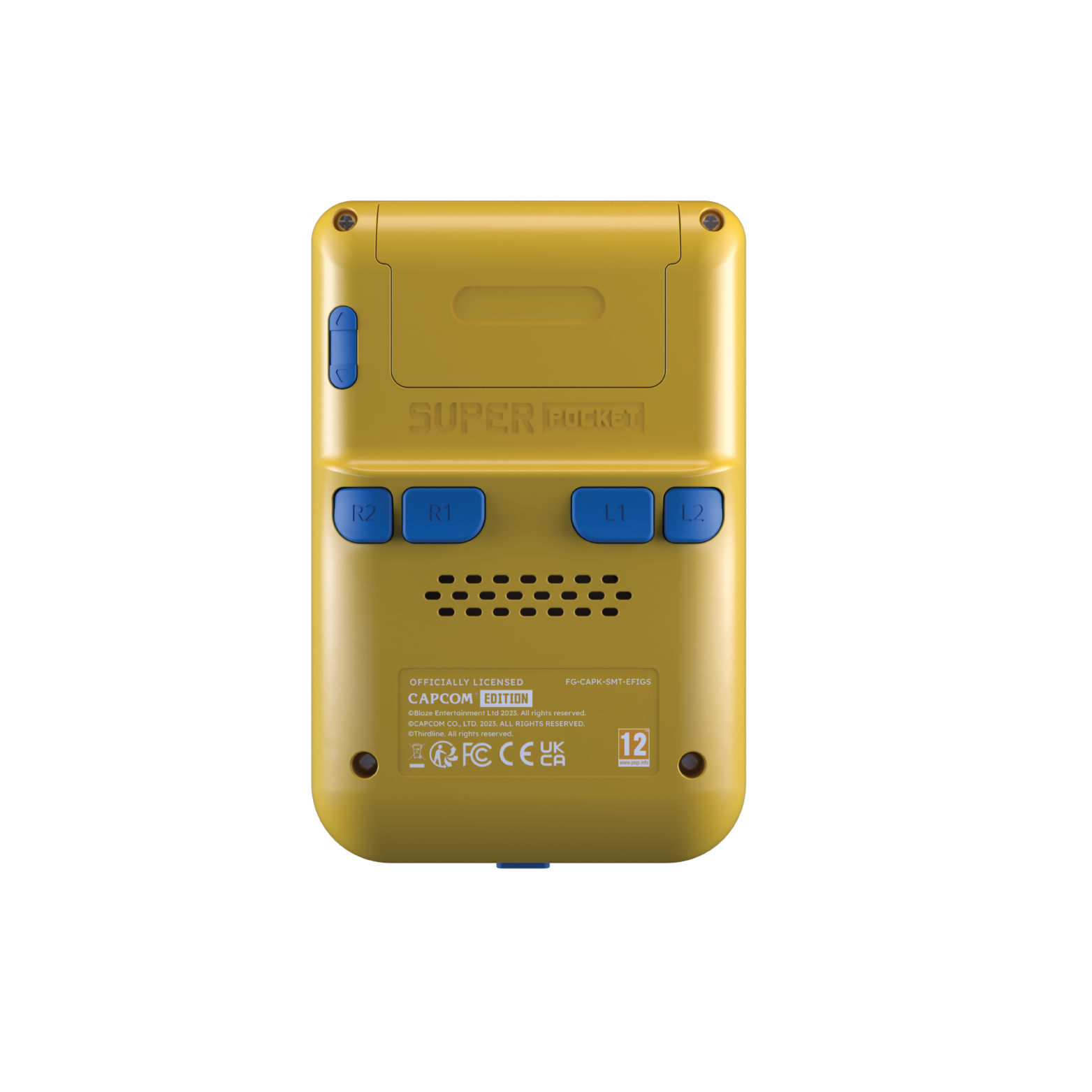 Evercade - Hyper Mega Tech Super Pocket Capcom Edition - Konsola Retro z Zestawem Gier