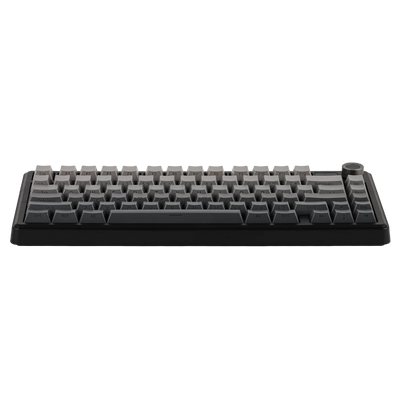 AULA - F75 MAX Mechanical Keyboard with TFT Screen - Klawiatura Mechaniczna - Gradient Grey Side-Engraved
