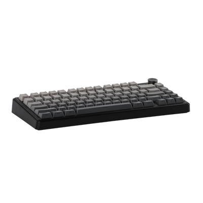 AULA - F75 MAX Mechanical Keyboard with TFT Screen - Klawiatura Mechaniczna - Gradient Grey Side-Engraved