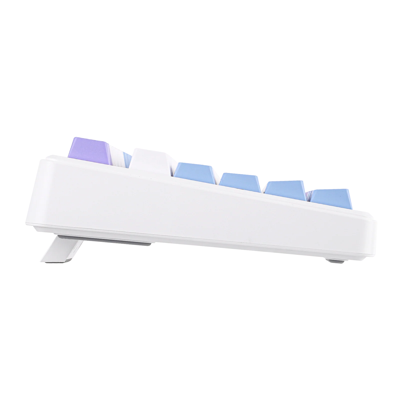 AULA - F75 MAX Mechanical Keyboard with TFT Screen - Klawiatura Mechaniczna - White + Blue