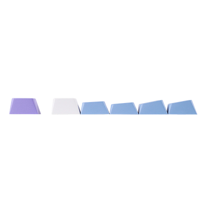 AULA - F75 MAX Mechanical Keyboard with TFT Screen - Klawiatura Mechaniczna - White + Blue
