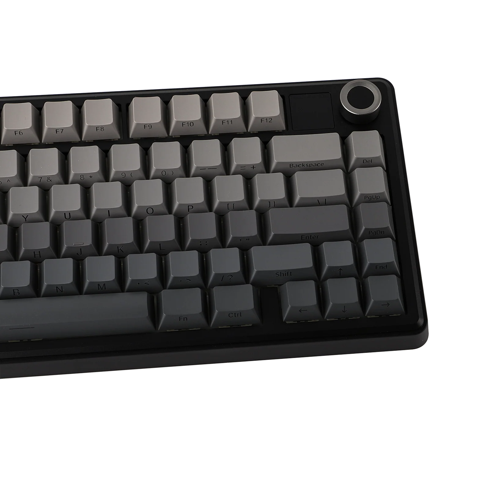 AULA - F75 MAX Mechanical Keyboard with TFT Screen - Klawiatura Mechaniczna - Gradient Grey Side-Engraved