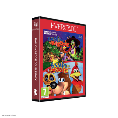 Evercade - Nexus and Banjo-Kazooie Double Pack - Konsola z Zestawem Gier Retro