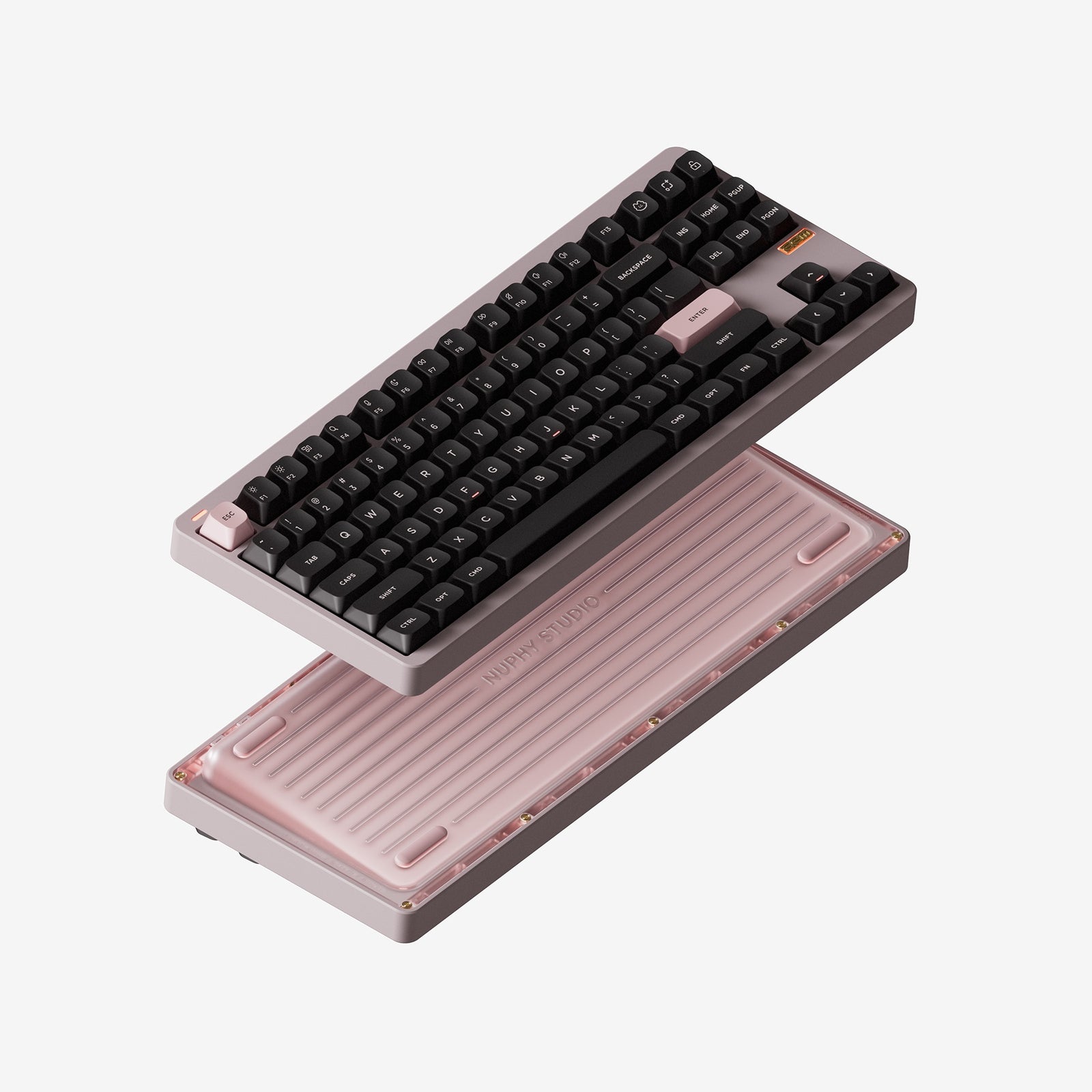 Nuphy - Gem80 QMK/VIA Wireless Custom Mechanical Keyboard - Bezprzewodowa Klawiatura Mechaniczna