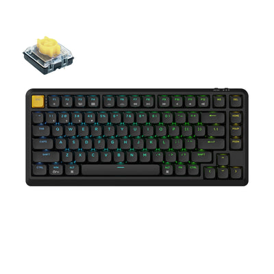 Keychron J1 Swappable RGB Backlight Banana Switch - Black
