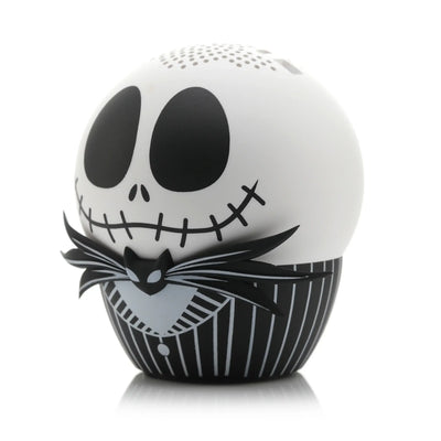 Figurka dekoracyjna Jack Skellington, czarno-biała, idealna do biura lub na desk setup.