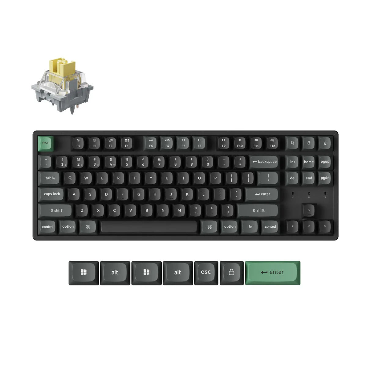 Keychron - K8 Ultra 8k Wireless Mechanical Keyboard - Klawiatura Mechaniczna